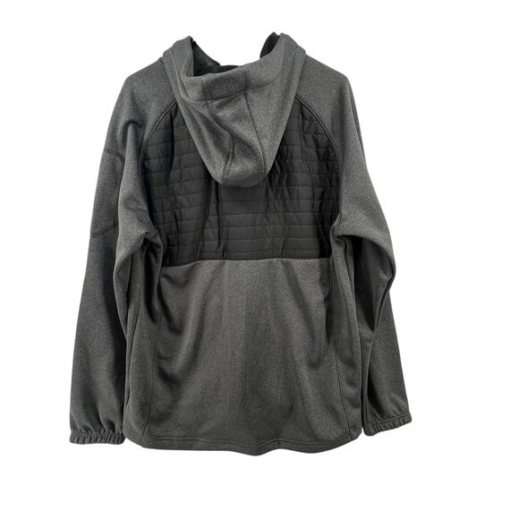 CSG Jacket Size Large NEW Black Marl Defender Zip Hoodie Champion Sports Gear - Picture 4 of 4